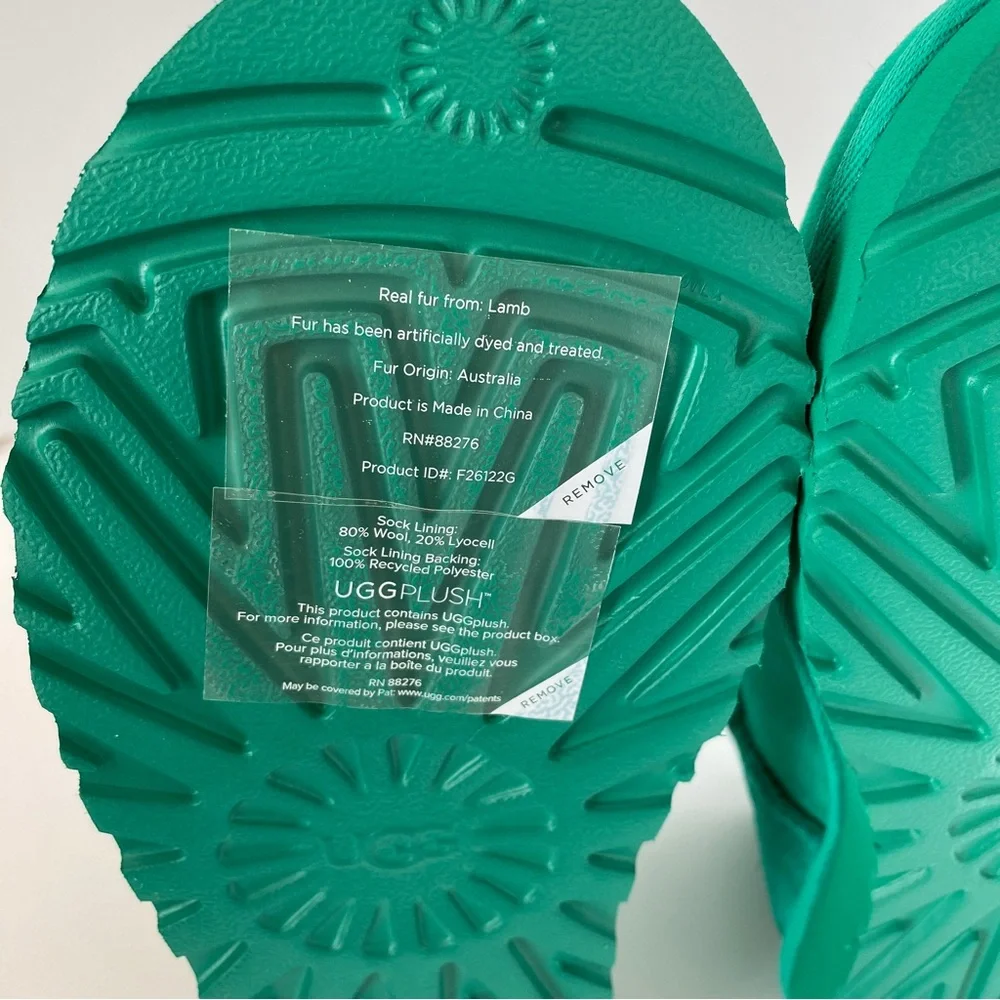 Ugg Classic Ultra Mini Emerald Green - Picture 9 of 16